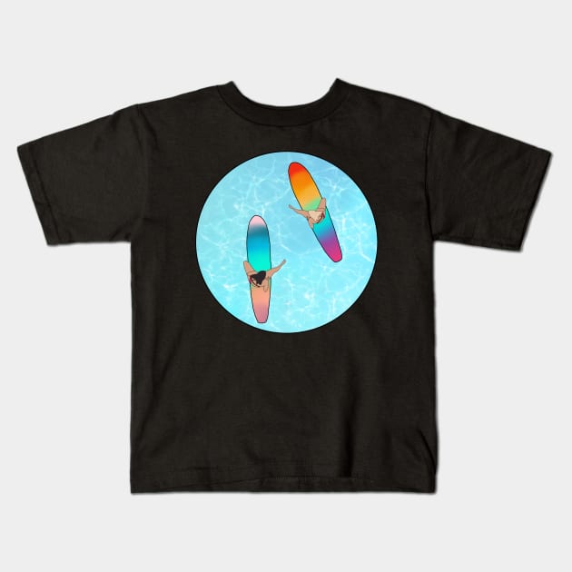 tropical design Kids T-Shirt by morgananjos